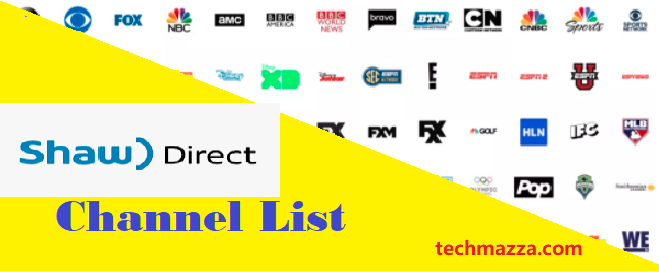 Shaw Direct Channel List
